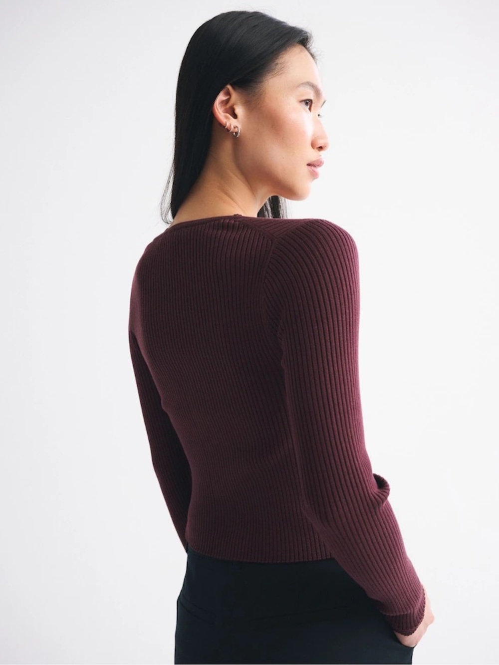 Abercrombie & Fitch | Lace-Trim Cardigan - Picture 2 of 7